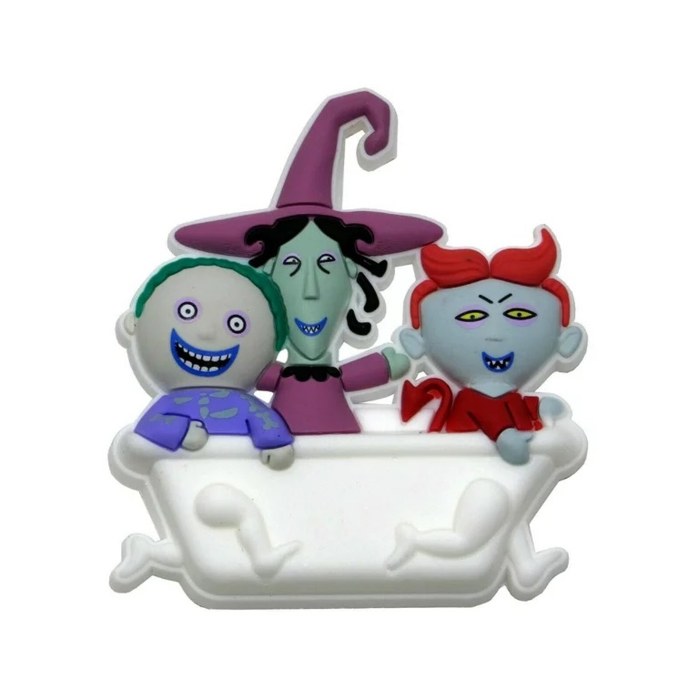 Disney The Nightmare Before Christmas Lock Shock Barrel NBC  Magnet Fridge Decor